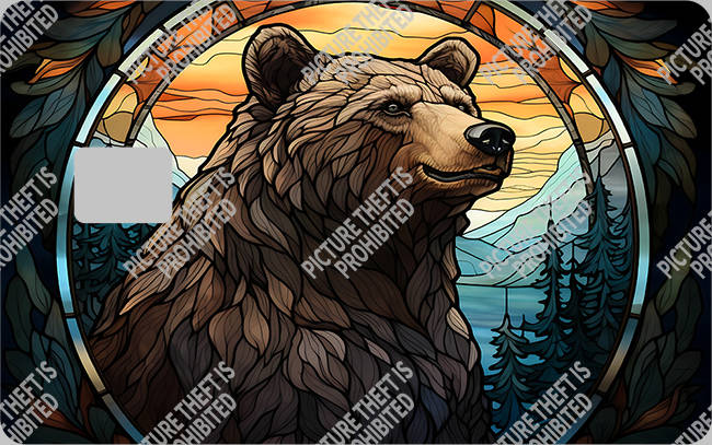 Bank  Card Sticker-BC-2291